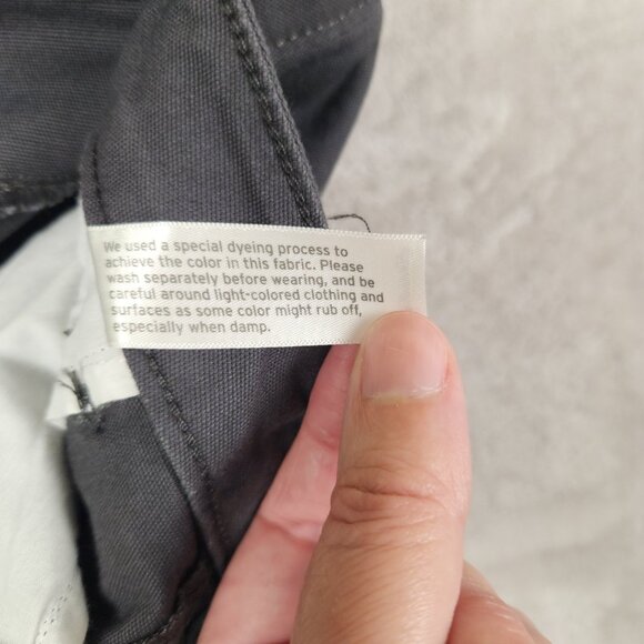 Eddie Bauer Mountain Ops Canvas Stretch Pants Womens Size 8 - Picture 12 of 15